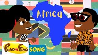 Sing and learn all the African countries - Bino and Fino Kids Songs  Dance