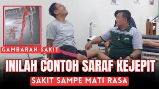 MCO ARIF - INILAH CONTOH SARAF KEJEPIT SAMPE MATI RASA