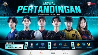  LIVE  MDL ID S10  Regular Season  Minggu 2 Hari 2