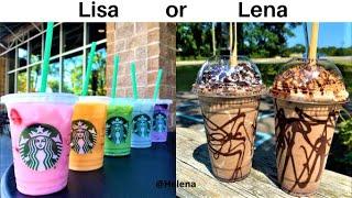 LISA OR LENA  - TASTY DRINKS - PART 4 @helena035