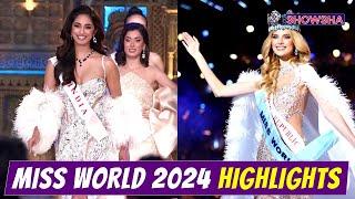 Miss World 2024 Krystyna Pyszkova From Czech Republic Wins Indias Sini Shetty Makes It To Top 8