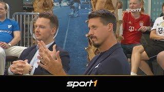 Klartext Typ Sandro Wagner mit Sprüchefeuerwerk  SPORT1 - CHECK24 Doppelpass