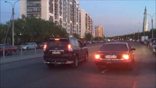 Mercedes S280 w140 vs Toyota Prado 150 3.0 TDI разгон 0-100