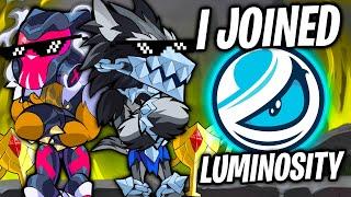 I JOINED LUMINOSITY GAMING Luminosity X Brawlhalla