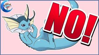Absolutely definitely do not do this to your Vaporeon