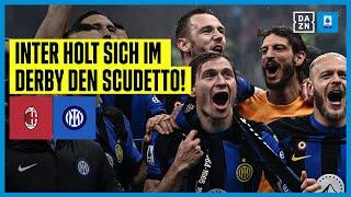 Meistermacher Thuram Inter krönt sich in hitzigem Derby AC Milan - Inter Mailand  Serie A  DAZN