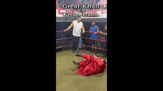 Great Khali vs Khan Baba ॥ Great Khali reply to Khan Baba WWE CWE 