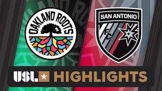 9.14.2024  Oakland Roots SC vs. San Antonio FC - Game Highlights