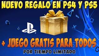 CORRE YA GRATIS nuevo regalo en PS4 PS5 y nuevo juego GRATIS por tiempo limitado para todos