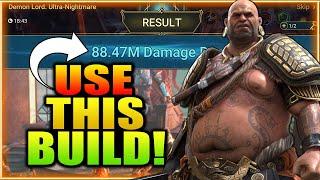 DOUBLE YOUR DAMAGE How To Build Fahrakin The Fat To Do Crazy Damage In Raid Shadow Legends