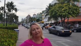 Ocean Drive Exhibitionism Miami South Beach. July 2017