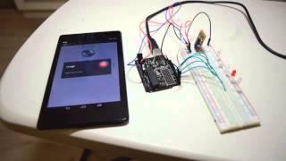 Voice Activated Arduino Demo using smartphone