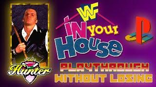 WWF In Your House PS1 Playthrough. Hunter Hearst Helmsley. Hard Difficulty. SEASON MODE.