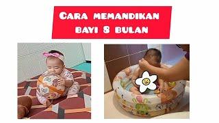 Cara Memandikan Bayi 8 Bulan  Sudah Bisa Duduk Mandiri