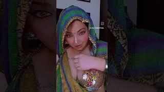 Saree expression navel Saree Lover  Saree fashion show  Kerala chiffon Saree for plus size