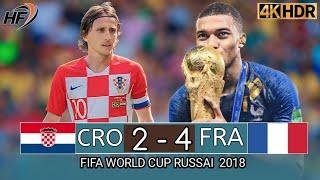 France 4-2 Croatie 》 Finale World Cup 2018 Extended Highlights Goals  4k Ultra HD