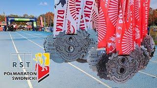 8 PÓŁMARATON ŚWIDNICKI  I DZIKA PIĄTKA 2023 #świdnica #półmaraton #bieg