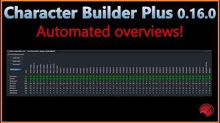 Neverwinter Character Builder Plus v0.16.0