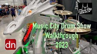 DN on location in Nashville Music City Drum Show Walkthrough