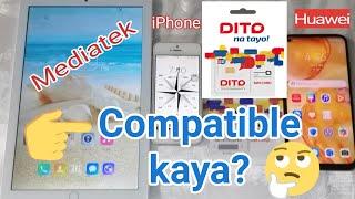 DITO SIM ACTIVATION  DITO SIM CARD COMPATIBLE PHONES  SPEED TEST  DITO SIM SETUP