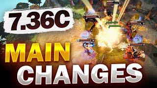 Dota 2 NEW 7.36c Patch - Main Changes