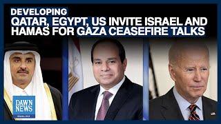 Qatar Egypt US Invite Israel And Hamas To Resume Gaza Ceasefire Talks  Dawn News English