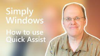 Windows 10  How to use Quick Assist