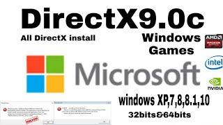 directx9.0c for windows 788.110