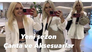 YENİ SEZON ÇANTA VE AKSESUARLAR - ZARA-MANGO-COS-MASSİMODUTTİ-H&M-VLOG-