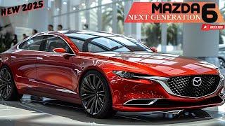 Mazda 6 СЛЕДУЮЩЕГО ПОКОЛЕНИЯ 2025 года. Первый взгляд - Слит