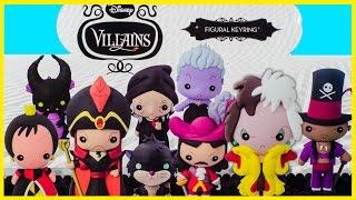 DISNEY VILLAINS FIGURAL KEYRINGS *NEW* EXCLUSIVE DISNEY TOYS KEY CHAINS IN BLIND BAGS   PLP TV