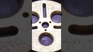 #Watchmaking - #Engraving A Watchmakers Faceplate