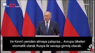 Putinden tarihi konuşma NATO ülkelerine ateş püskürdü...