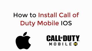 COD Mobile  How to Install Call of Duty Mobile IOS