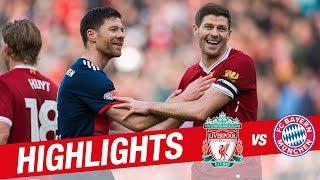 Highlights Liverpool Legends 5-5 FC Bayern Legends  Alonso Gerrard Kuyt and more