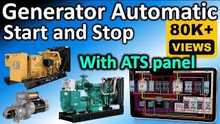 How to design an ATS for Generator  Automatic generator start and stop Automatic changeover switch