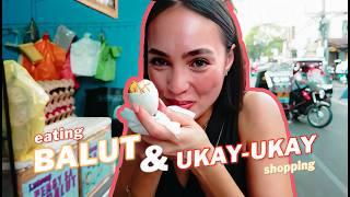 Eating Balut and Ukay Ukay Thrifting in Manila