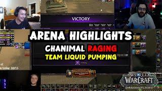 Chanimal Raging  Team liquid Insane Oneshot  Arena Highlights 3v3 & Solo Shuffle