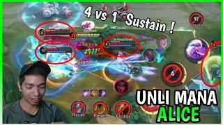 New Emblem makes Alice Unkillable  Alice Gameplay  MLBB