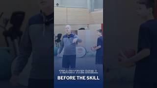 Teach the drill before the skill. What does that mean? Listen and check blog at #basketballimmersion