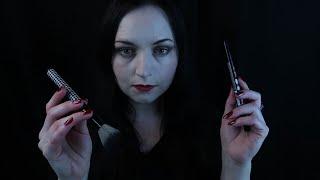 ASMR Morticia Addams Does Your Makeup Roleplay  Soft Spoken