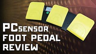 PCSensor USB Triple Foot Switch Pedal Review - Easy to Customize Setup Use