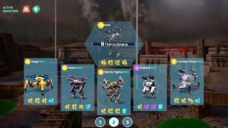 War Robots Lets play BR  Jaeger Typhon Erebus Bulwark Skyros  WR Gameplay