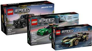 All LEGO Speed Champions Summer sets 2024 CompilationCollection Speed Build