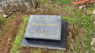 Makam Arie Hanggara Machtino. Taman Pemakaman Umum Jeruk Purut Jakarta.