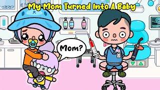 My Mom Turned Into A Baby ️ Toca Family  Sad Story  Toca Life World  Toca Boca