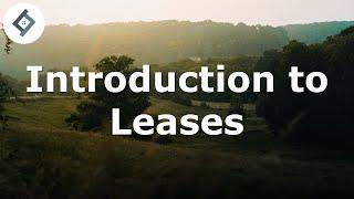 Introduction to Leases  Land Law