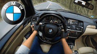 BMW X3 2013 F25  35d 313 HP xDrive   POV TEST DRIVE