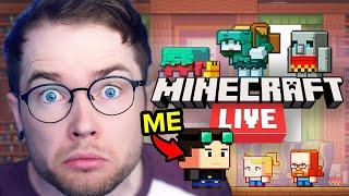 I WAS IN MINECRAFT LIVE 2022