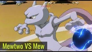 Mewtwo VS Mew  Ash Turn Into Stone Full Pokemon Movie Battle